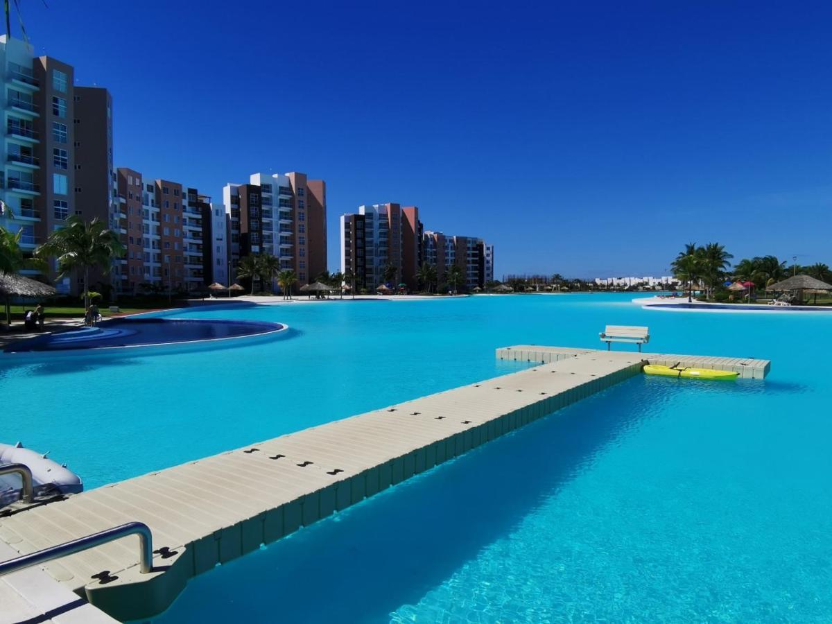 Hermoso Departamento En Dreams Lagoons Cancun Luaran gambar